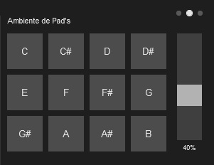 Ambiente de pads do Automate Pro — 12 tons