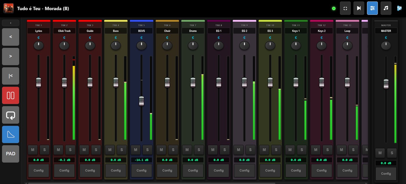 Mixer de volume do Automate Pro